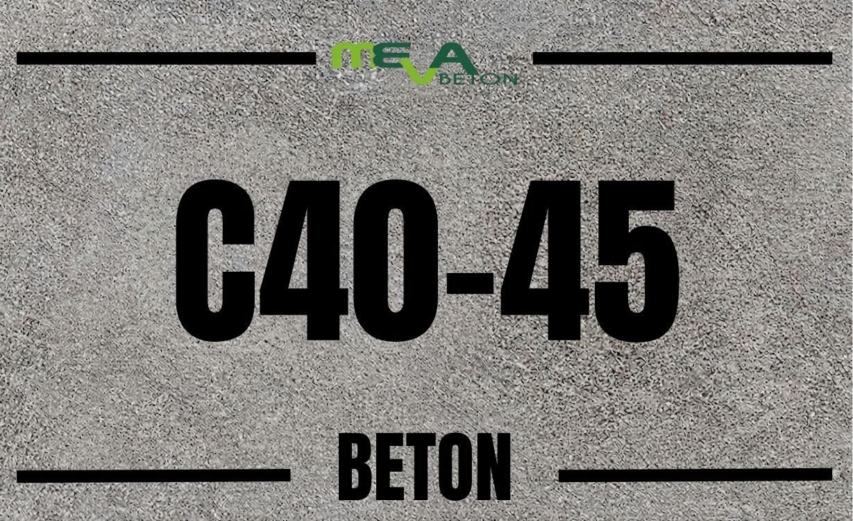 C40/45 Hazır Beton